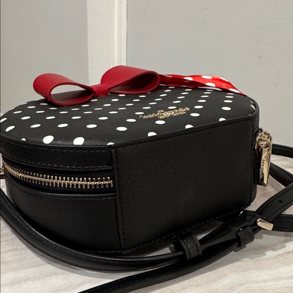 Kate Spade Minnie Mouse Disney X Red Black Crossbody - Picture 9 of 17